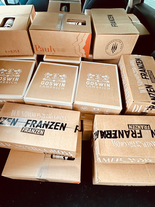 Wir füllen unser Lager