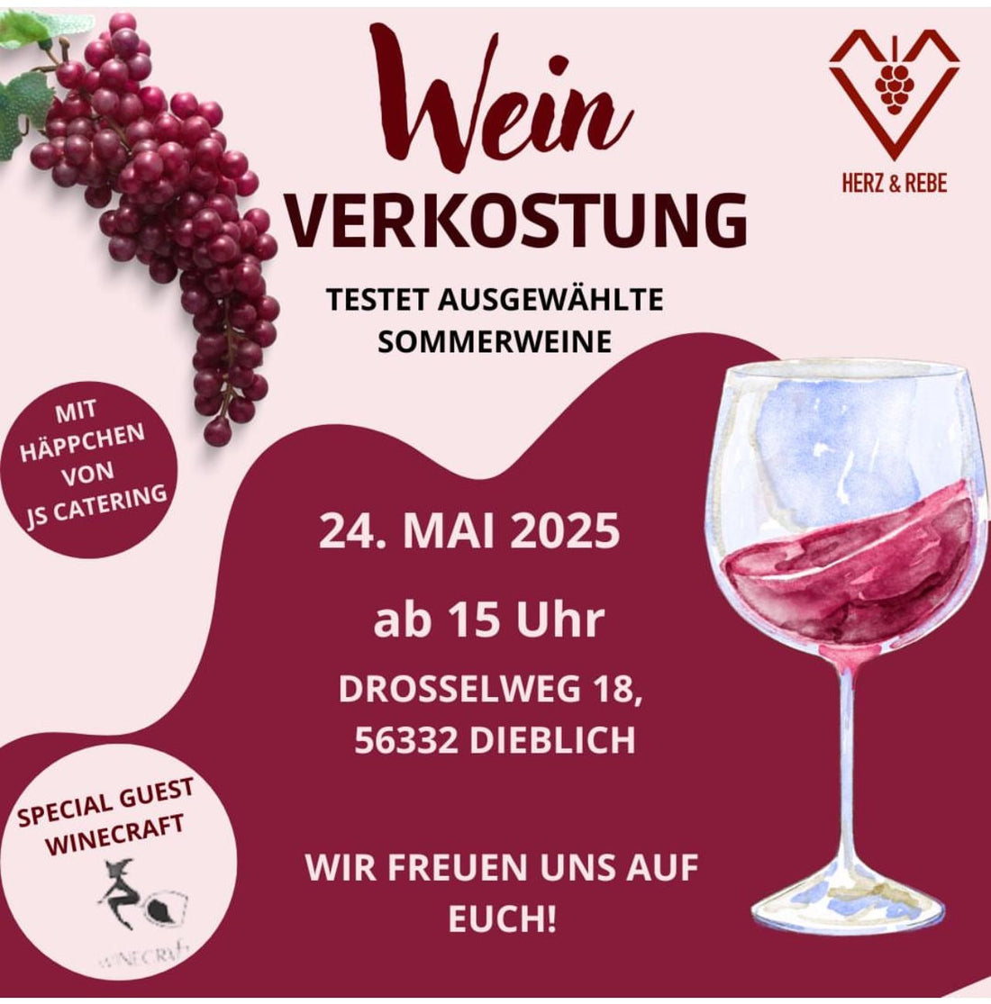 Unsere nächste offene Weinprobe
